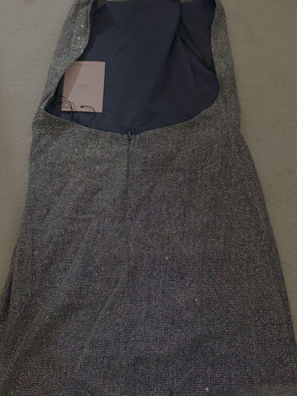 never worn hello molly blue + silver mini dress 💙✨ - Picture 4 of 5